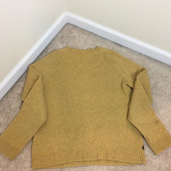 JCrew wool argyle print sweater size L - Picture 4 of 10